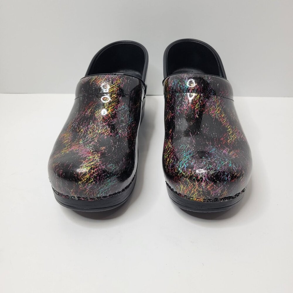 Dansko Women's Size 39 (US Size 9) Clog Shoes Slip On Multicolor - Picture 3 of 11